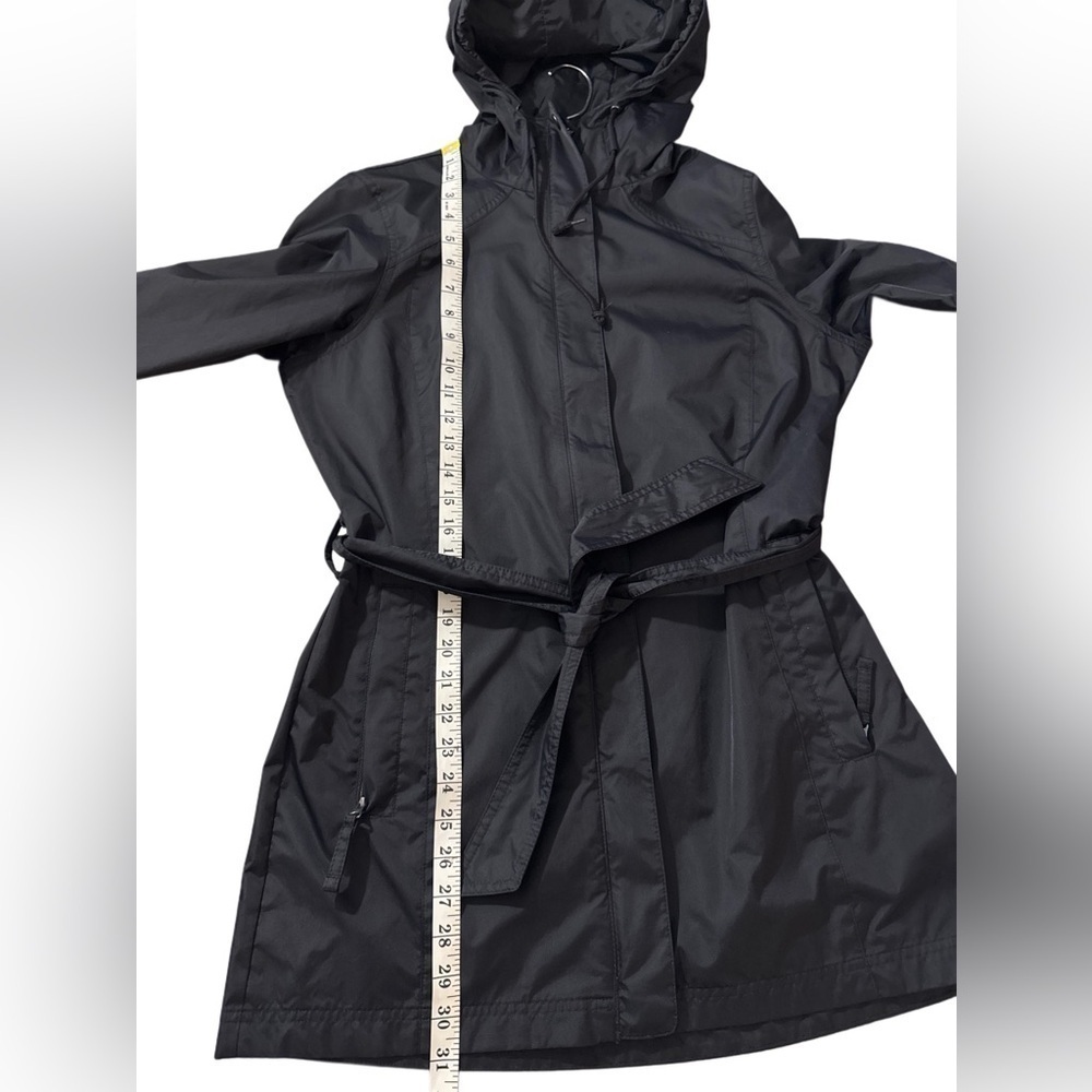Columbia Omni Shield Women’s Fullzip Black Hooded Belted Technical Jacket Size M - Picture 5 of 11